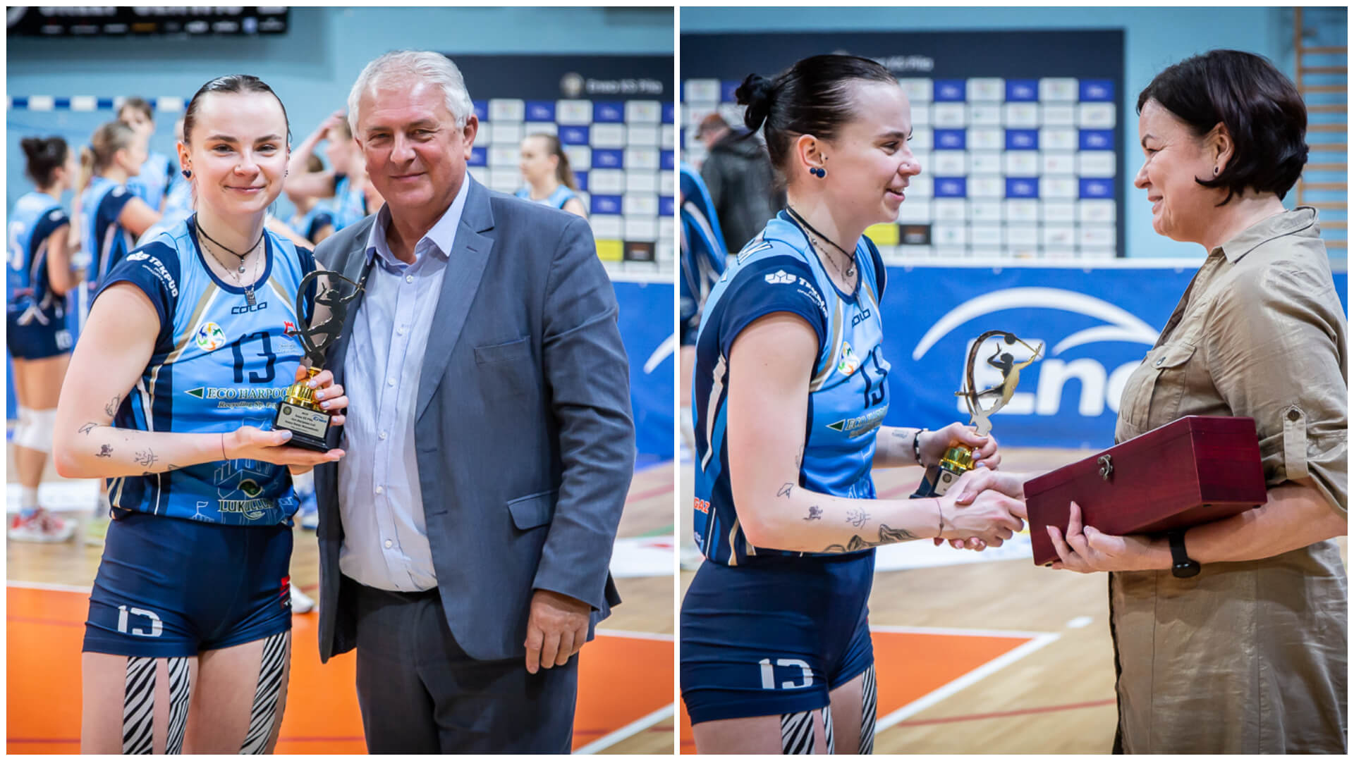 Malwina Stachowiak, MVP meczu 1. Ligi Siatkówki Kobiet: Enea KS Piła – LOS Nowy Dwór Mazowiecki 2:3 (25:23, 25:17, 23:25, 23:25, 11:15)