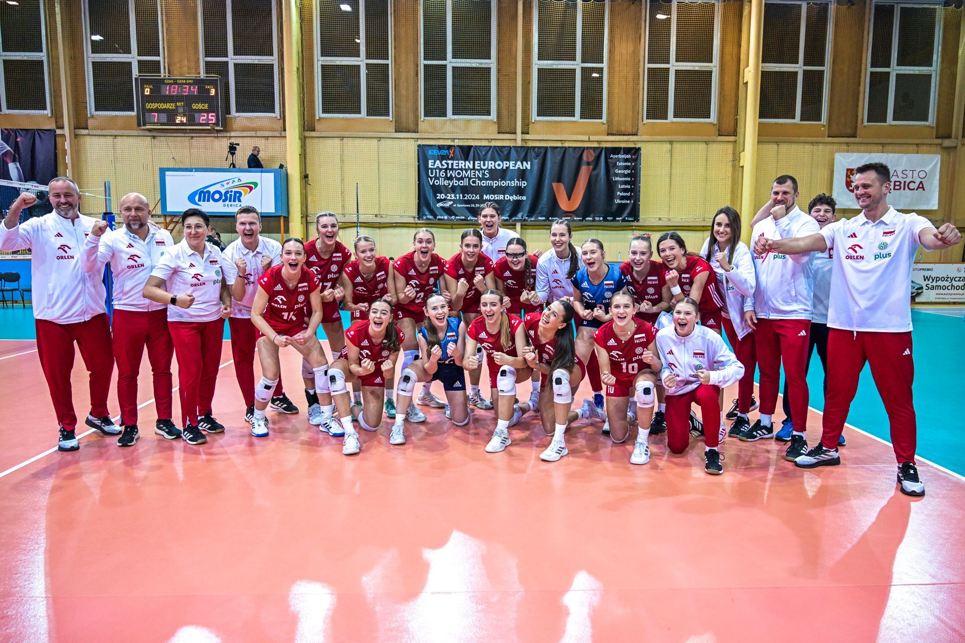 EEVZA U16K: Łotwa – Polska 0:3