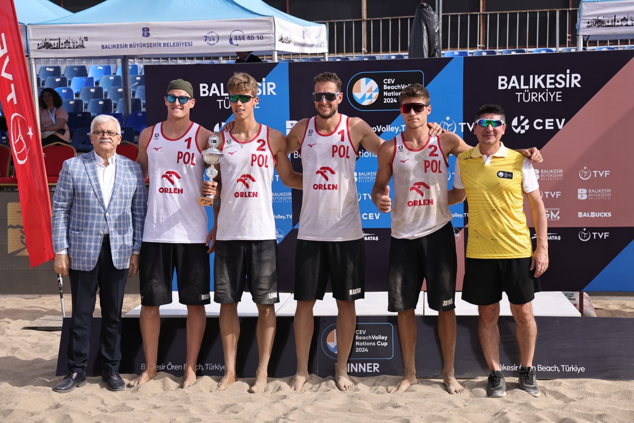 Beach Nations Cup: Polacy przegrywają finał Grupy D