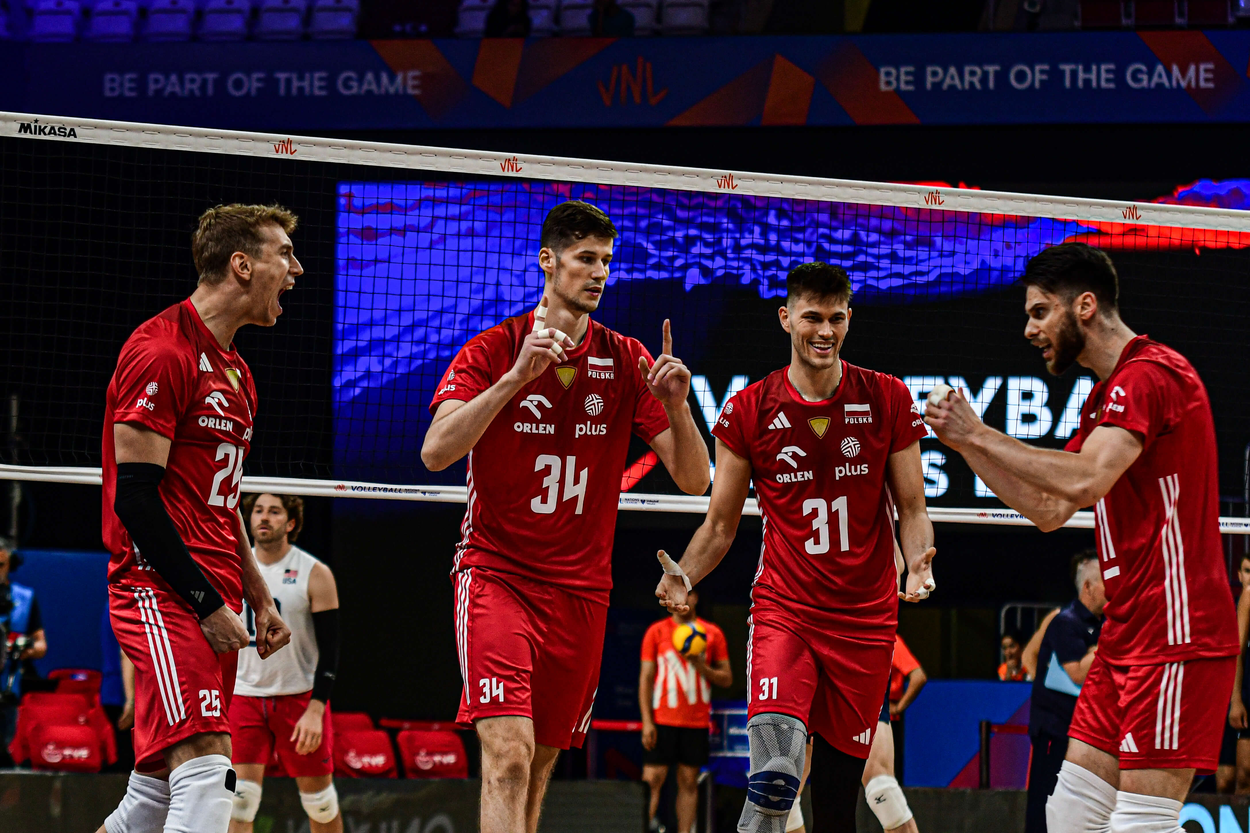 VNL Antalya: Polska - USA 3:0 