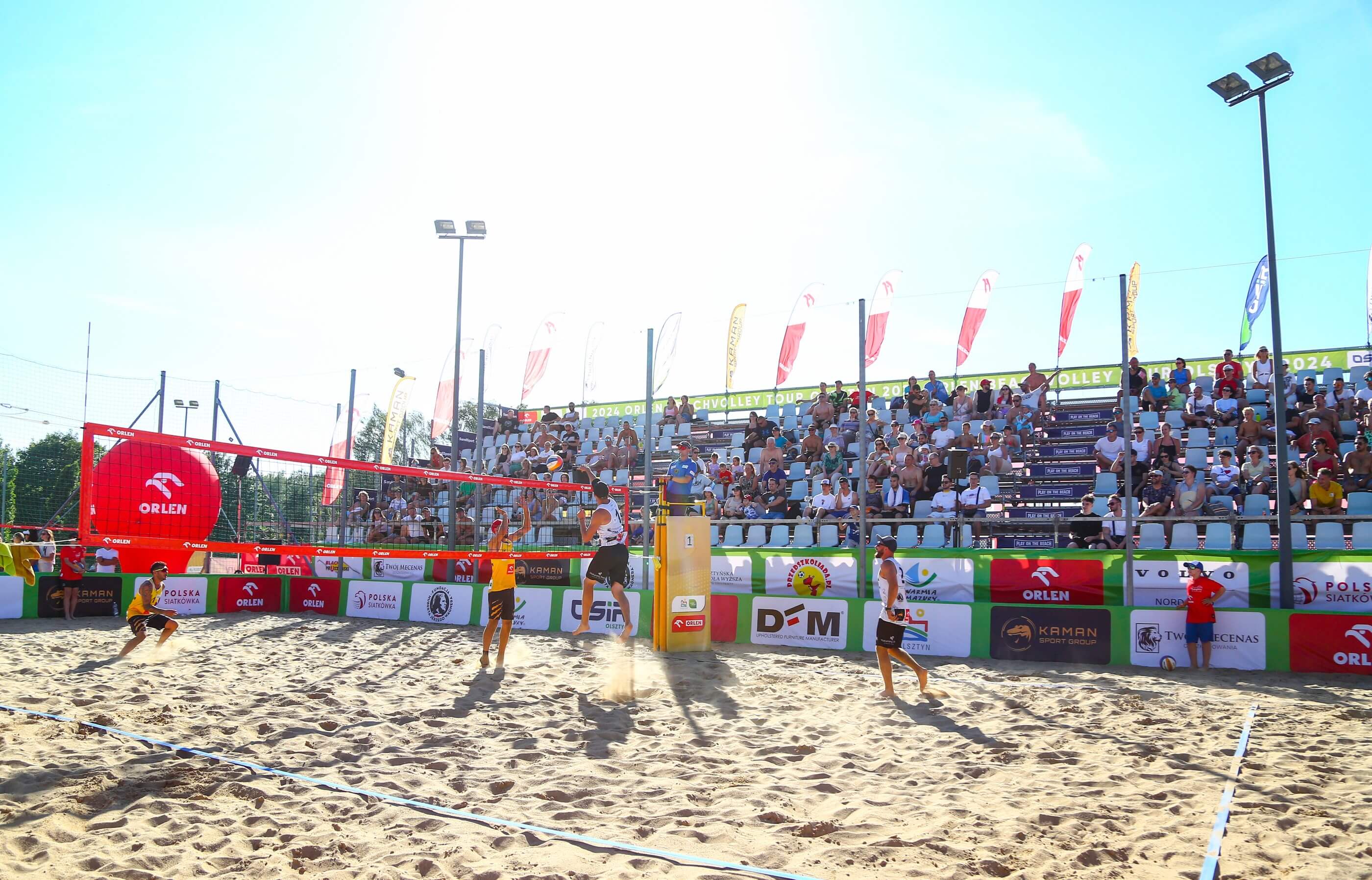 Znamy pierwszych półfinalistów ORLEN Beach Volley Tour Olsztyn 2024