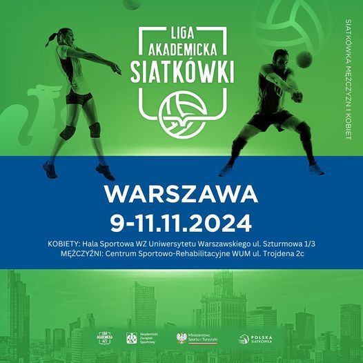 Startuje Liga Akademicka AZS w piłce siatkowej