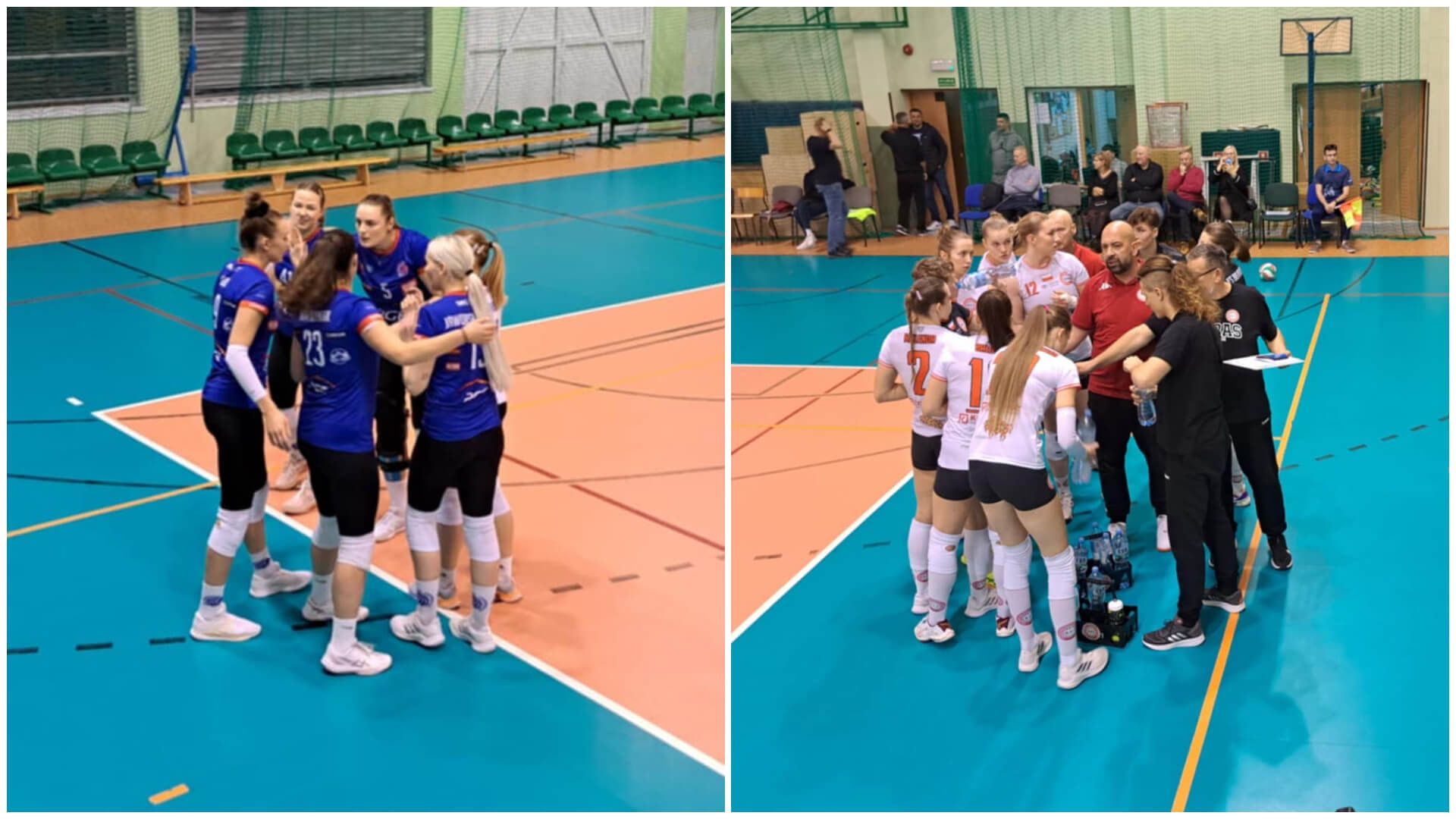 Mecz 12. kolejki 1. Ligi Siatkówki Kobiet 2024/2025: KS BAS Kombinat Budowlany Białystok – PGE LTS Legionovia Legionowo 3:1 (18:25, 25:15, 25:20, 25:17) 