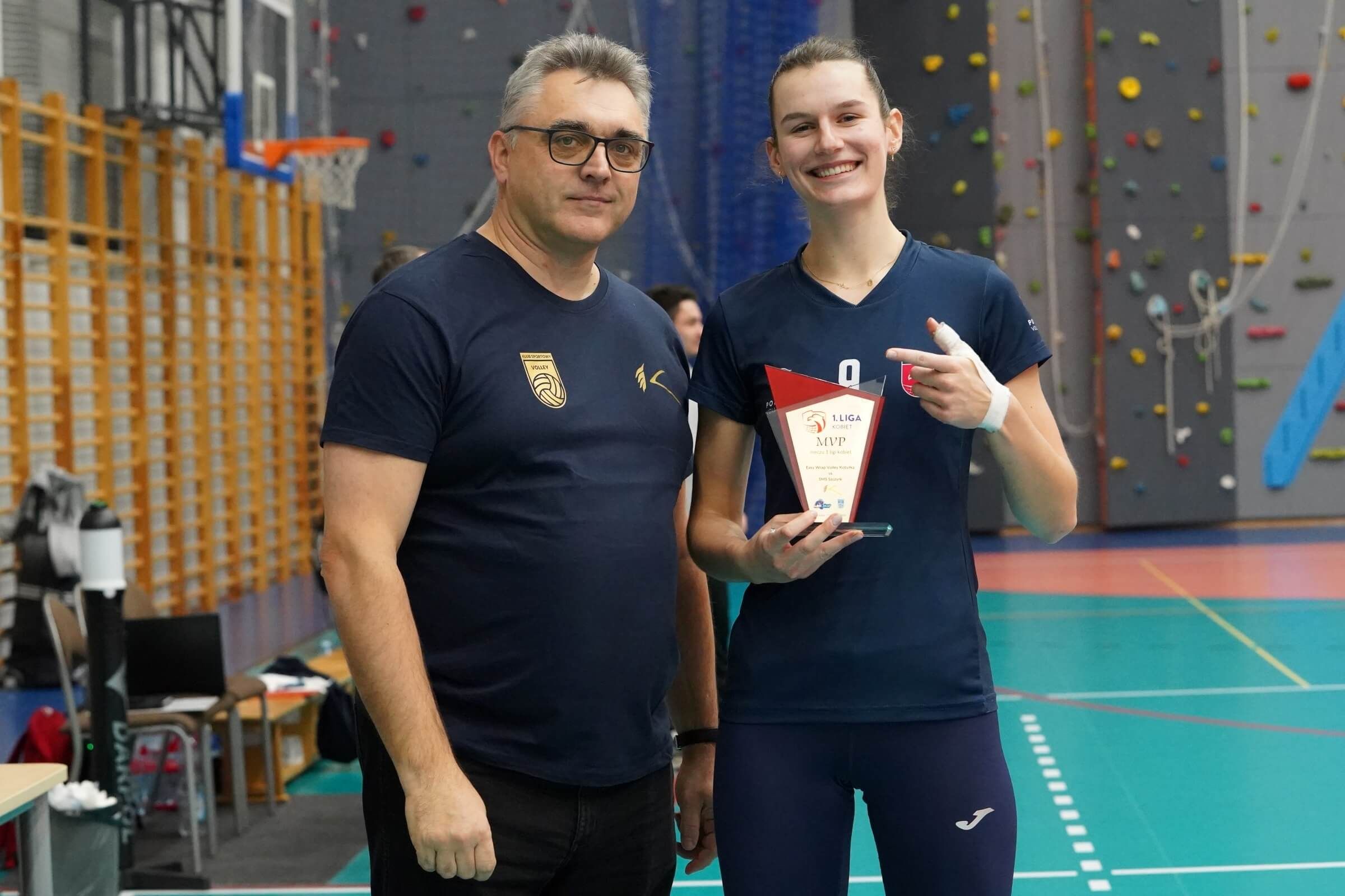 Anna Dorywalska, MVP meczu 10. kolejki 1. Ligi Siatkówki Kobiet: Easy Wrap Volley Kobyłka – SMS PZPS Szczyrk I 0:3 (21:25, 22:25, 17:25)