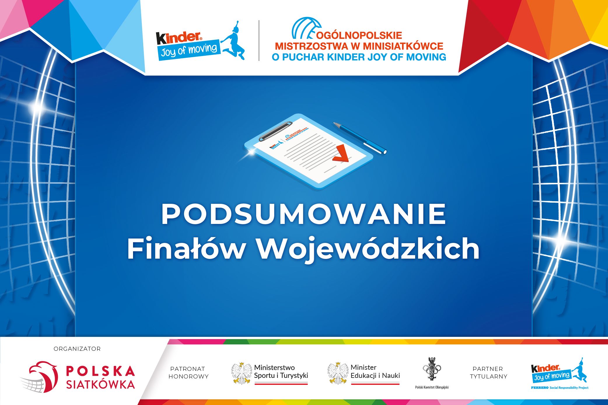 Podsumowanie Finałów Wojewódzkich KINDER Joy of moving sezonu 2023/24