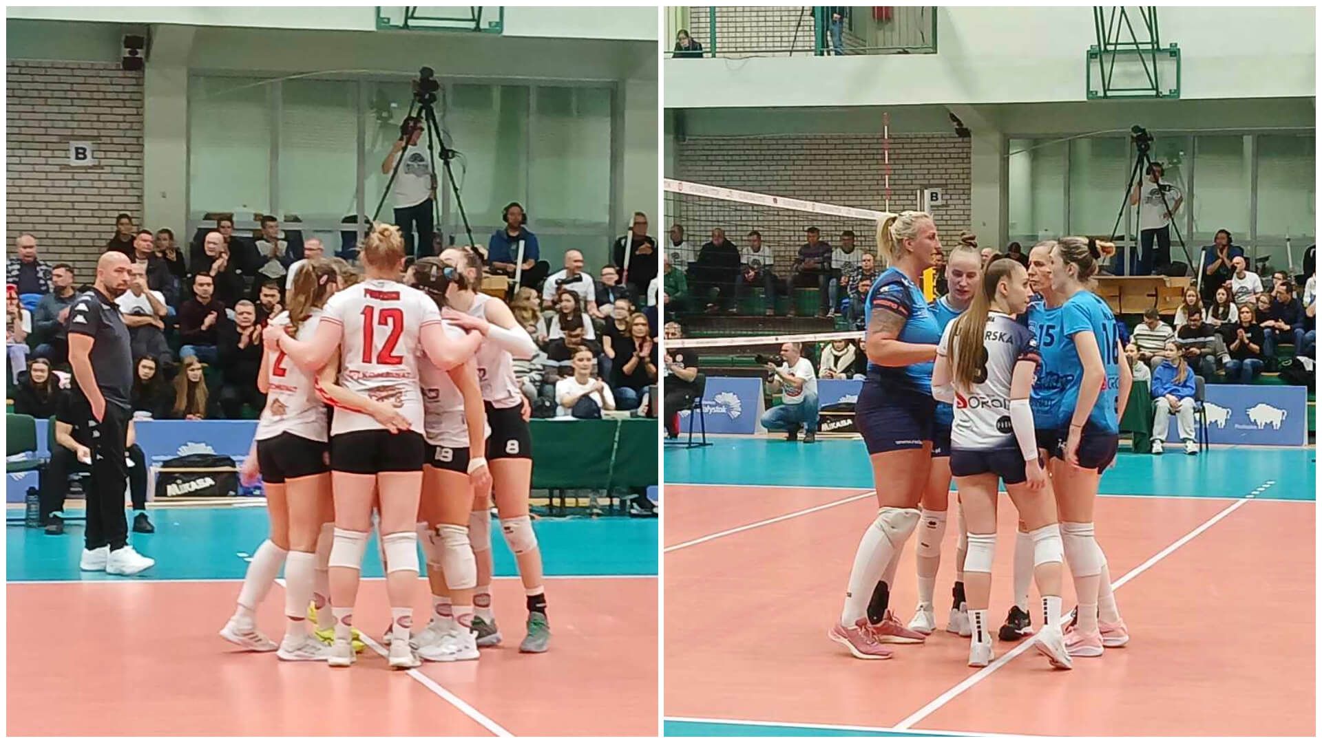 Mecz 15. kolejki 1. Ligi Siatkówki Kobiet 2024.25: KS BAS Kombinat Budowlany Białystok – Easy Wrap Volley Kobyłka 3:1 (25:19, 23:25, 25:20, 25:12)