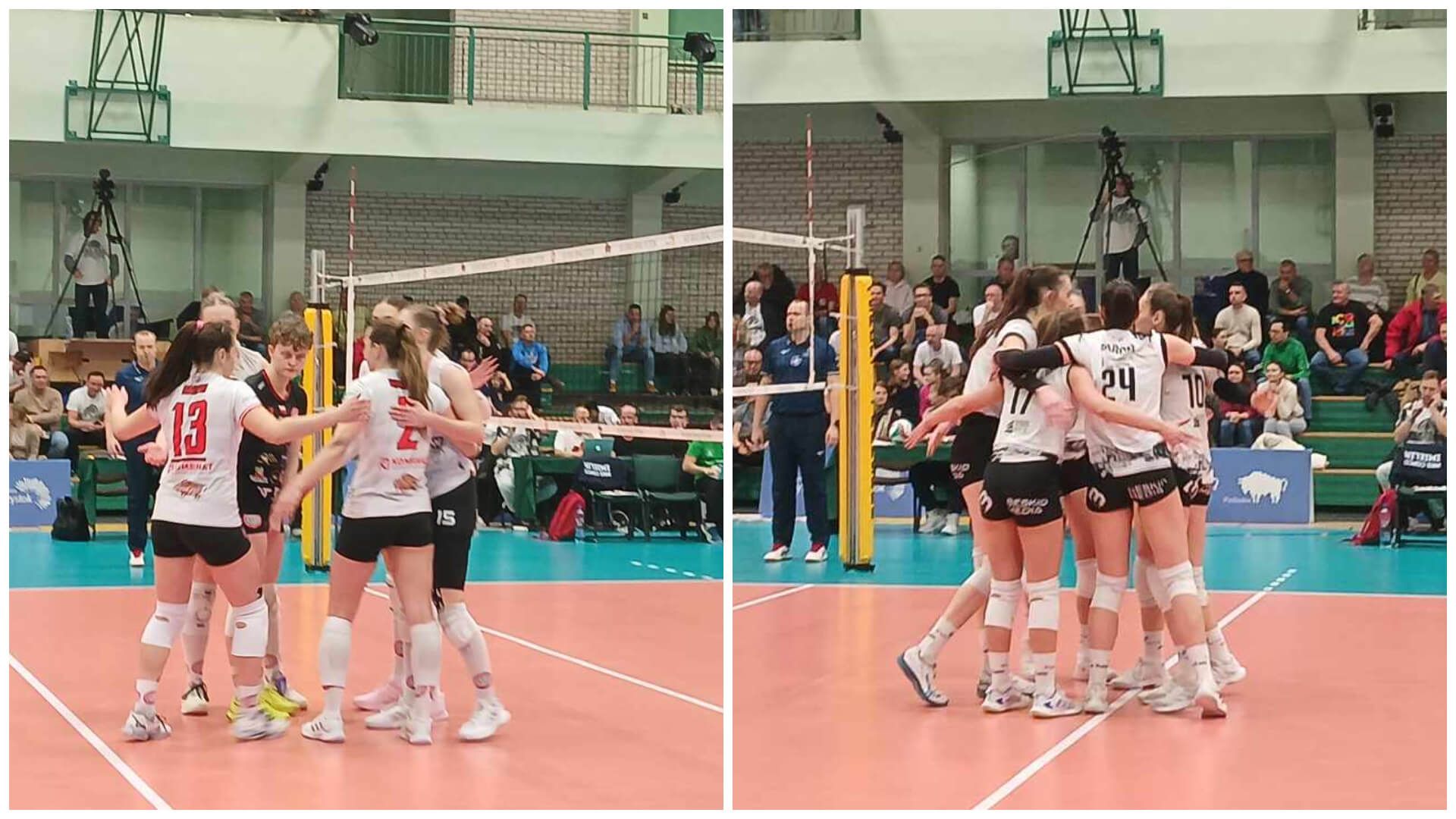 Mecz 18. kolejki 1. Ligi Siatkówki Kobiet 2024/25: KS BAS Kombinat Budowlany Białystok – MKS COPCO Imielin 1:3 (22:25, 26:24, 22:25, 22:25)