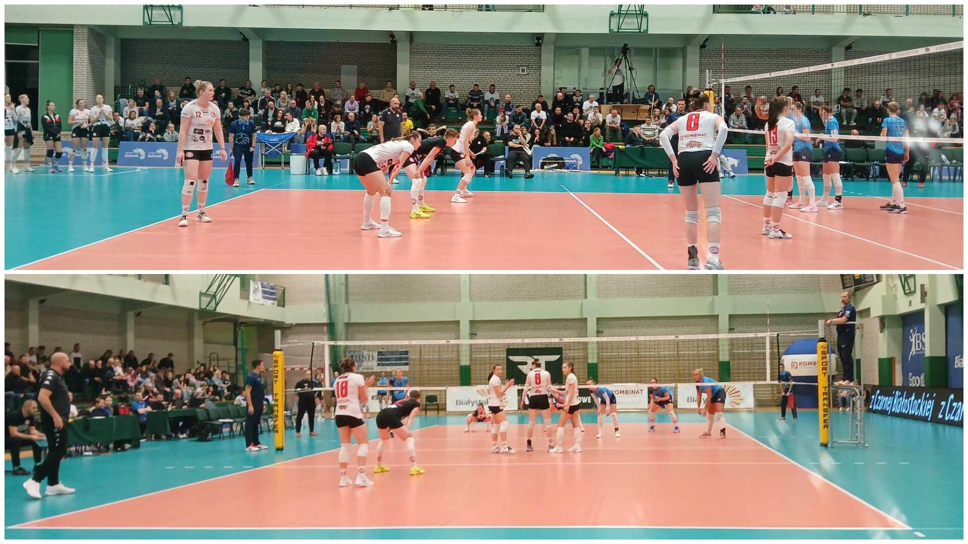 Mecz 15. kolejki 1. Ligi Siatkówki Kobiet 2024.25: KS BAS Kombinat Budowlany Białystok – Easy Wrap Volley Kobyłka 3:1 (25:19, 23:25, 25:20, 25:12)