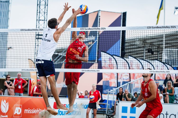 EuroBeachVolley: Zmienne szczęście polskich par