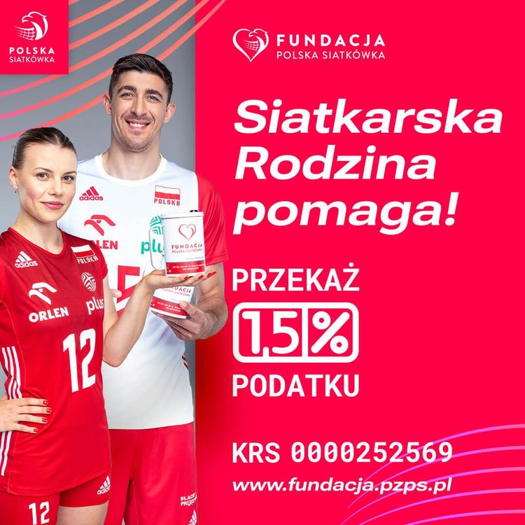 1,5% podatku dla Fundacji Polska Siatkówka