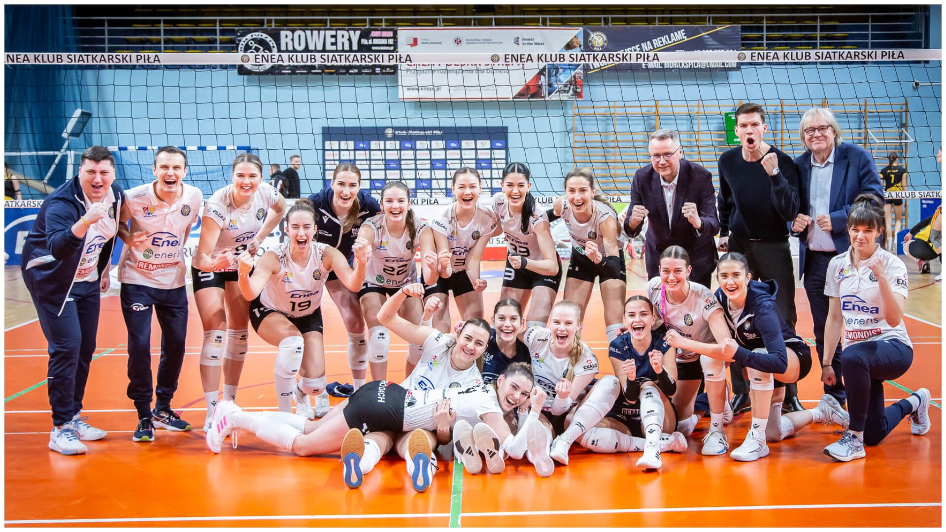 Mecz 15. kolejki 1. Ligi Siatkówki Kobiet 2024.25: KS Piła – KSG Warszawa 3:0 (30:28, 25:19, 25:16)