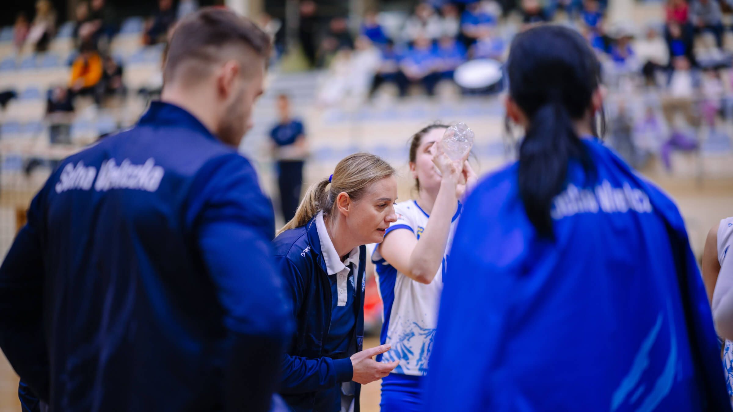 Mecz 12. kolejki 1. Ligi Siatkówki Kobiet 2024/2025: WTS Solna Wieliczka - PMKS Nike Węgrów 3:2 (22:25, 23:25, 28:26, 25:21, 15:11)