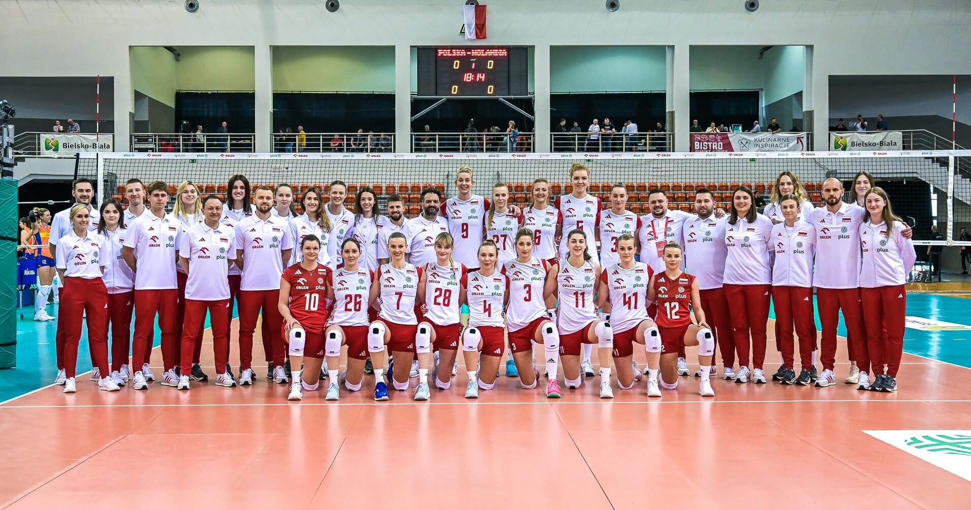 Skład reprezentacji Polski kobiet na 1.tydzień VNL 2024