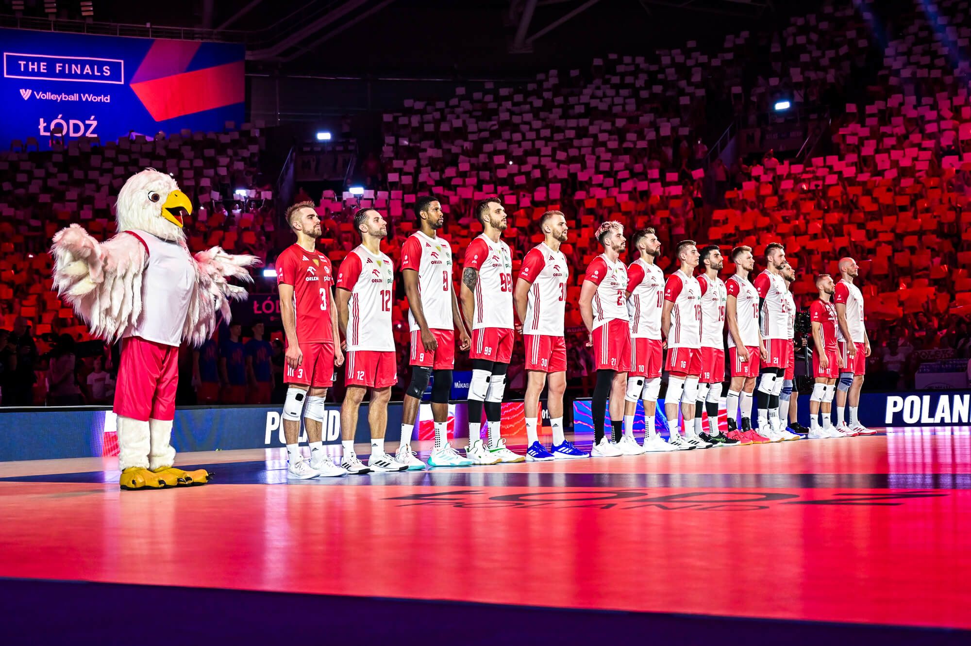 Reprezentacja Polski w ćwierćfinale Siatkarskiej Ligi Narodów z Brazylią