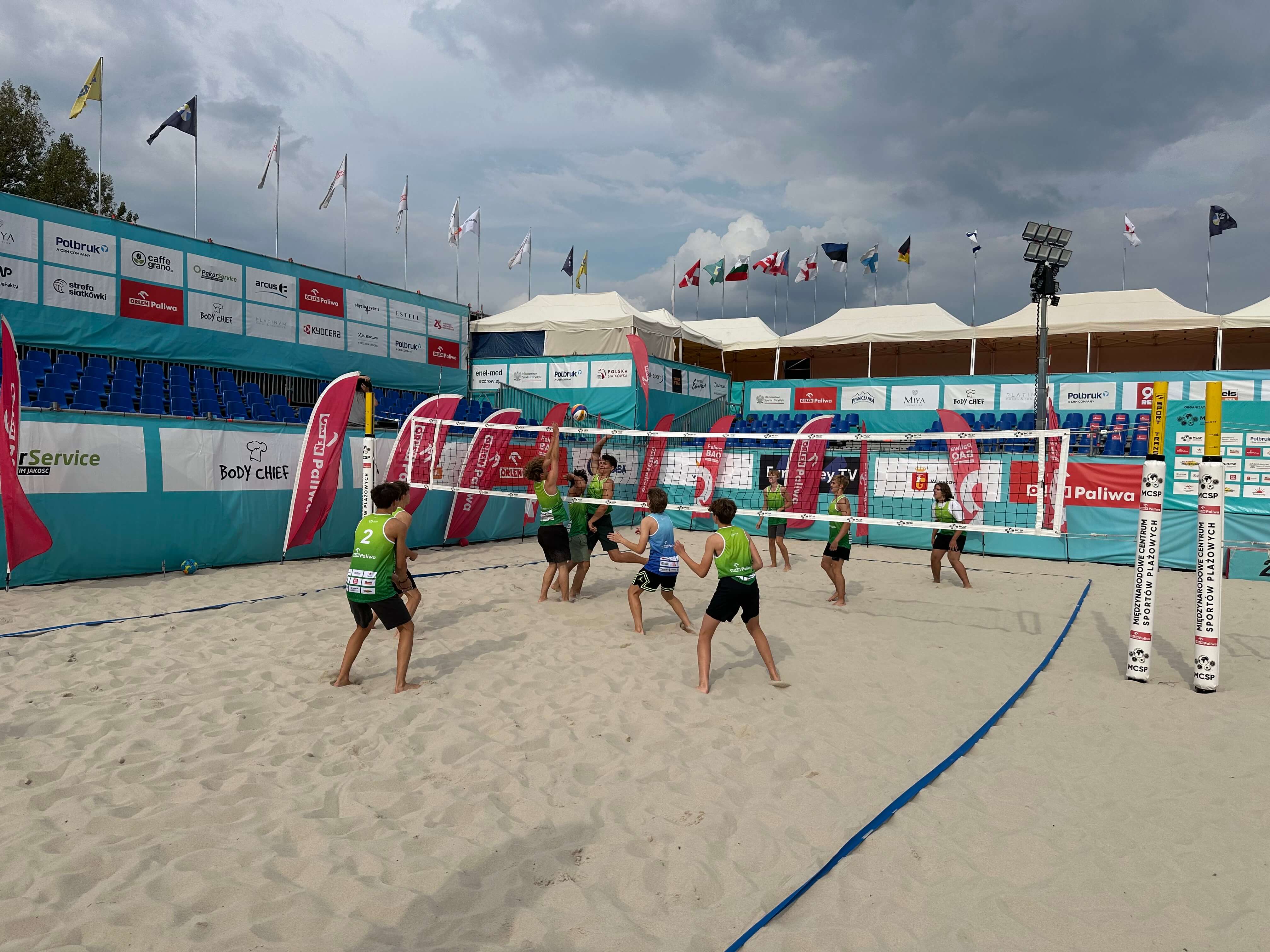 Wilanów kocha sporty plażowe! Tysiące uczestników projektu