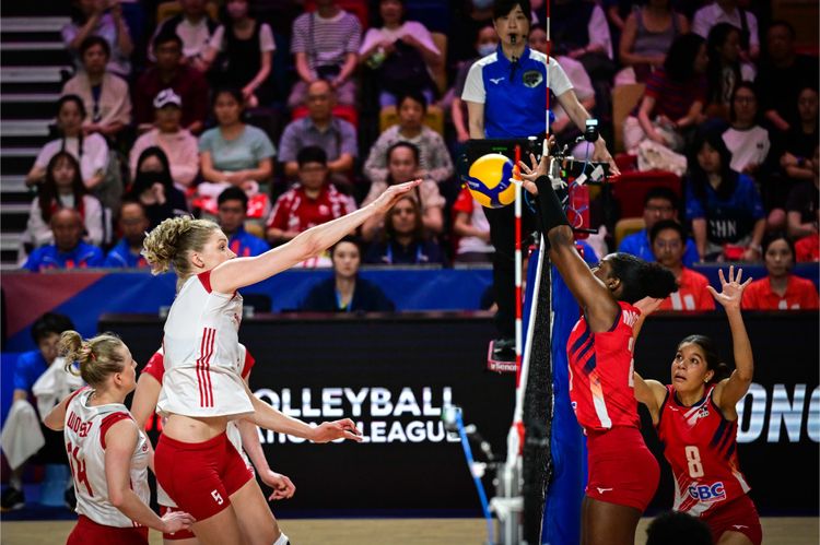 VNL Hongkong: Polska - Dominikana 3:0