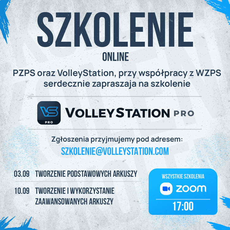 PZPS i VolleyStation zapraszają na szkolenie