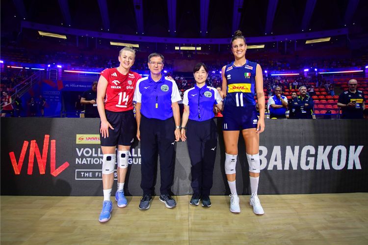 VNL Bangkok mecz półfinałowy: Polska - Włochy 0:3